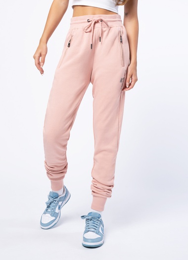 Yuyuzo Winter Sweatpants for Women Mid Waisted Drawstring Butterfly Fluffy  Padded Thermal Warm Joggers Pants 
